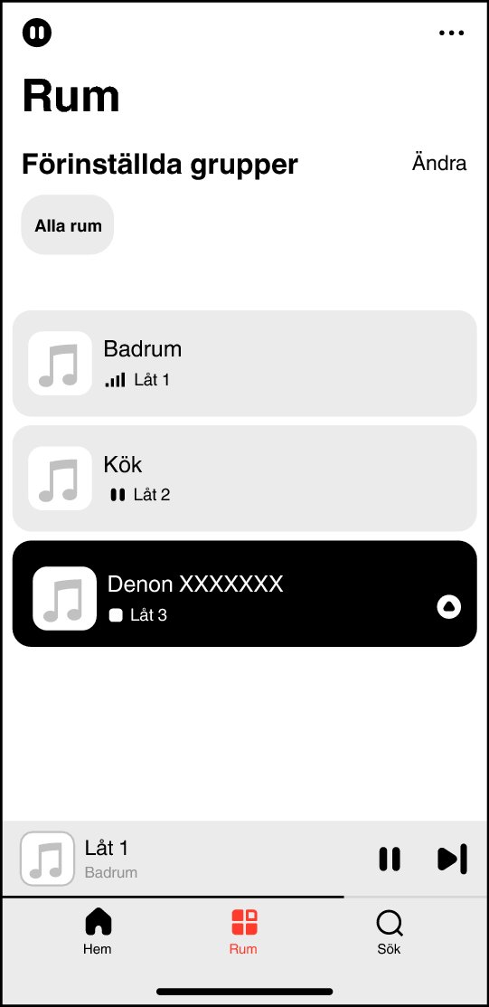 App Select Room De